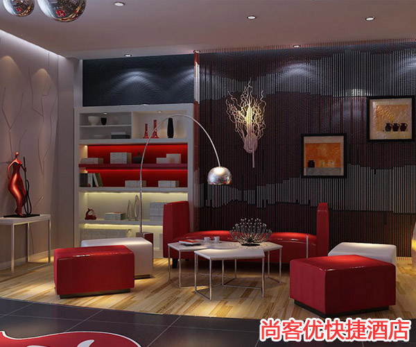 捷酒店大厅效果图